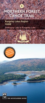 Northern Forest Canoe Trail Map #8: Rangeley Lakes Region
